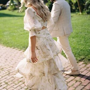 Zimmermann skirt and top set